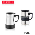 stainless steel 300ml coffee mug with lid KB020A-300